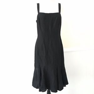 LOFT Women’s Black Midi Dress